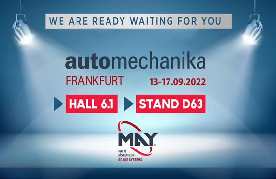 We are at Automechanika Frankfurt Fair.